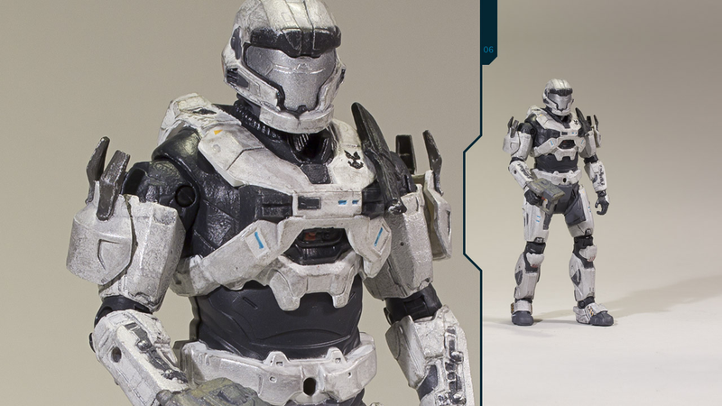 Illustration for article titled New Halo: Reach Figures Capture Tiny Little Flags
